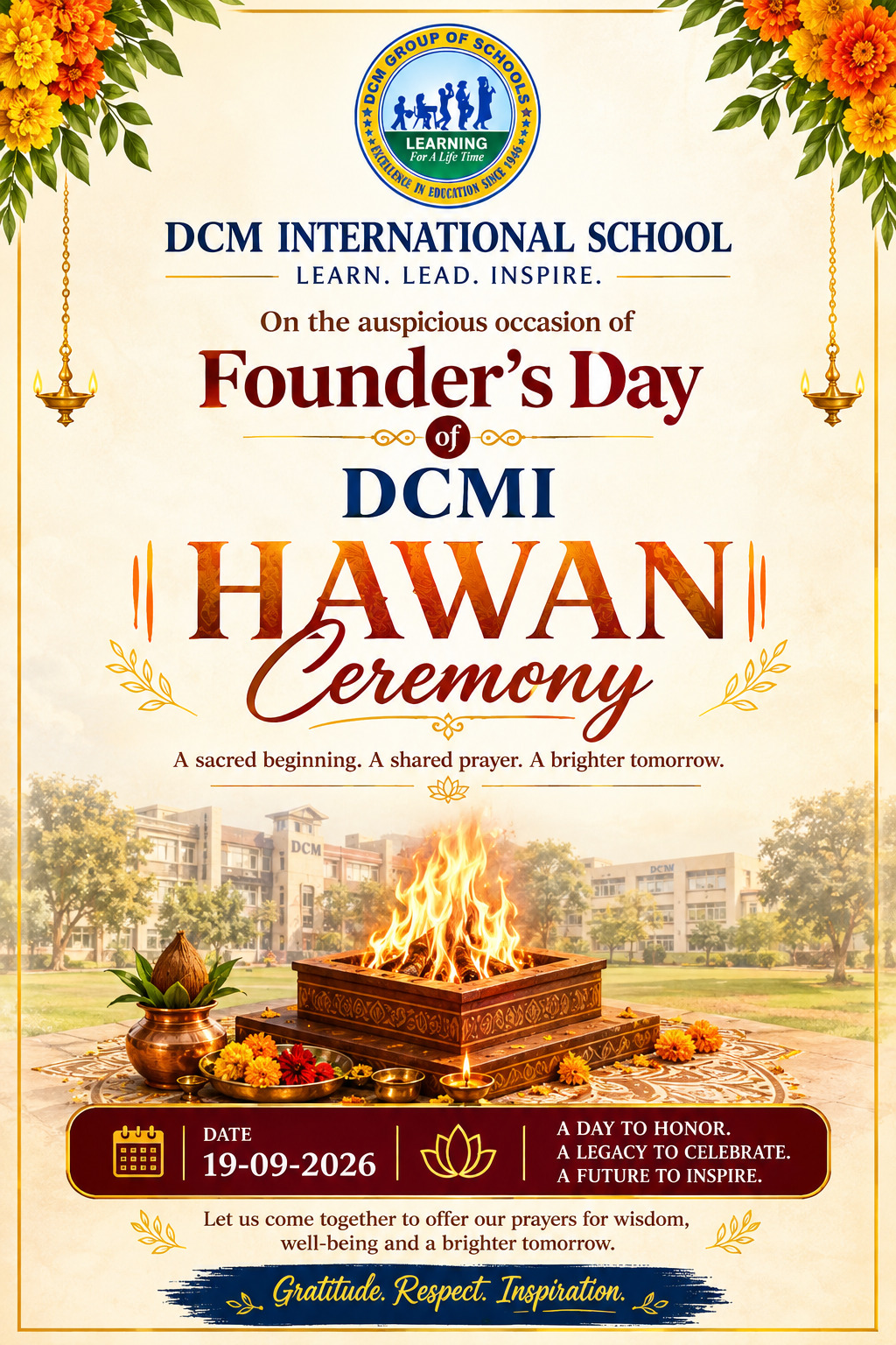 FOUNDER'S DAY OF DCMI